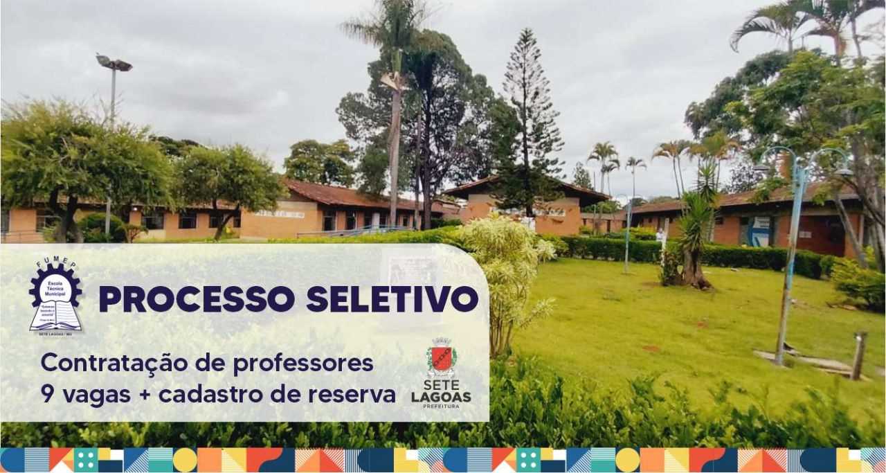 Cecon Prefeitura Municipal De Sete Lagoas Escola Técnica De Sete Lagoas Abre Processo 5016